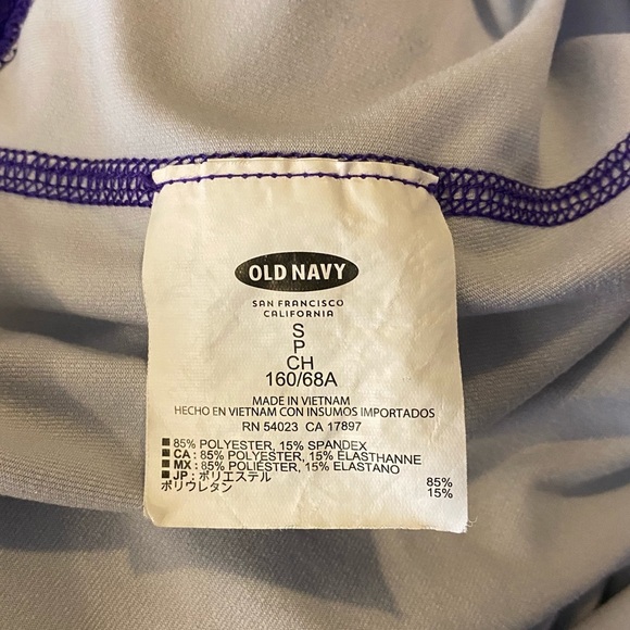 Old Navy Active Capri Exercise Leggings Small Petite - Picture 4 of 5